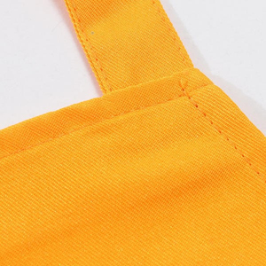 Delantal de Algodón Personalizado con Bolsillo, Correas Ajustables Unisex para Uso en Restaurantes y Bares, 11 Colores, Impresión de Logotipo Disponible - Product Image 5