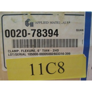 AMAT 0020-78394 แคลมป์, ฟเล็กซ์เจอร์, 6 นิ้ว TIAN - 2HD - อุปกรณ์และอะไหล่เซมิคอนดักเตอร์ระดับโลกที่เชื่อถือได้ - Product Image 6