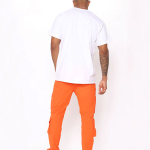Pantalons cargo pour hommes sur mesure, style unique, prix abordables, fabrication en usine, nouvelle mode. - Product Image 5