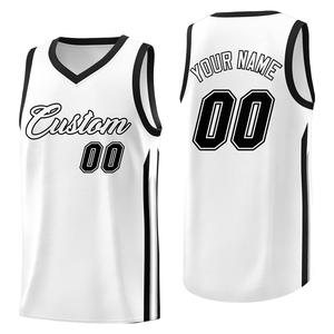 Maillot de basket-ball bleu personnalisé sans manches, col imprimé par transfert thermique, nom de l'équipe, numéro 00, unisexe, adulte, toutes saisons, respirant - Product Image 2