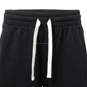 Pantalones cortos casuales 100% algodón con corte relajado y cintura con cordón para hombre - Product Image 2