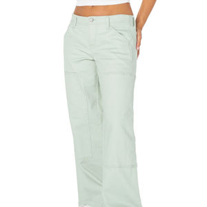 ผู้ผลิตที่ดีที่สุด กางเกงยีนส์ผู้หญิงแบบสั่งทำพิเศษ ดีไซน์ OEM วัสดุเดนิมทนทาน สีพื้น ผลิตตามสั่ง กางเกงผู้หญิง - Product Image 4