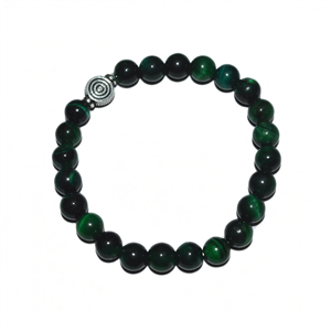 Bracelet en cristal œil de tigre vert - Vente en gros - Accessoire de mode - Charme - Product Image 2
