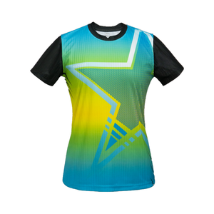 Golf tricoté sur mesure pour femmes pour polos Polyester Spandex respirant avec logo anti-boulochage imprimé sportif en gros - Product Image 1