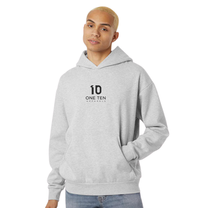 <b>Mens</b> 280gsm Midweight Pullover Hoodie Heather <b>Grey</b> Color Premium Cotton Fleece <b>Sweatshirt</b> Casual Streetwear Custom Logo OEM ODM - Product Image 1