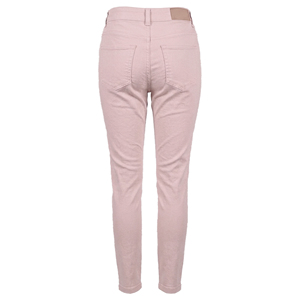 Vaqueros casuales de mujer de tiro medio, de cinco bolsillos, de pierna recta, teñidos, lavables, transpirables, de longitud completa, 7.23 oz, para primavera y verano. - Product Image 2
