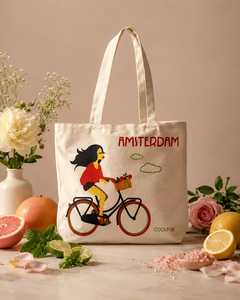 Sac fourre-tout en toile robuste Amsterdam, style vintage anglais, qualité supérieure, très demandé, grande quantité, origine anglaise - Product Image 1