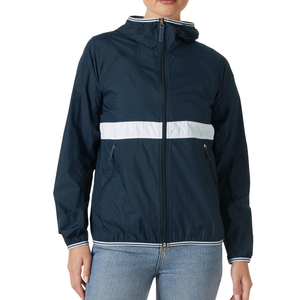 Veste coupe-vent de randonnée sportive pour homme, personnalisée, imperméable, coupe-vent, respirante, écologique, en toile de nylon épaisse - Product Image 1