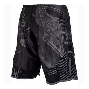 Ensemble de shorts d'entraînement de boxe MMA personnalisés de qualité supérieure, équipement de combat pour hommes de haute qualité avec impression par sublimation durable - Product Image 3