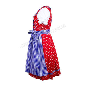 Deluxe Dirndl Oktoberfest For Woman <b>Costume</b> Alps Wench Traditional Festival Waitress Cosplay Carnival <b>Fancy</b> <b>Dress</b> - Product Image 2
