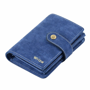 Vente chaude Designer De Luxe En Cuir Véritable Durable Mini Portefeuille Sans Fermeture À Glissière Titulaire De La Carte pour Hommes Femmes Portefeuille Premium - Product Image 3