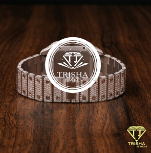 Reloj de lujo con logotipo personalizado premium, reloj de pulsera de cuarzo de acero inoxidable con diamantes, reloj de joyería con incrustaciones de diamantes para hombres y mujeres. - Product Image 5