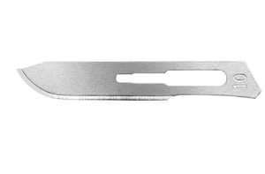 Lame de scalpel chirurgical manuelle stérile jetable en acier au carbone, ensemble d'instruments de coupe médicale pour bloc opératoire général - Product Image 4
