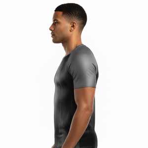 Camiseta de compresión para correr para hombre, camiseta de manga corta para hombre, ropa de gimnasio, ropa deportiva de secado rápido, camiseta de Fitness, entrenamiento, Rushgaurd - Product Image 2