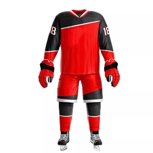 Conjuntos de Jersey y Pantalones Cortos Deportivos de Hockey sobre Hielo, Reforzados y Cosidos, para Entrenamiento Deportivo al Aire Libre, a Precios Bajos y Accesibles - Product Image 6