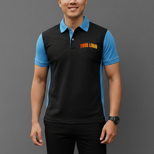 Nouvelle Arrivée 2026 – Chemise de Golf Confortable à Manches Courtes en Coton Tricoté Sur Mesure pour Homme, Coupe Droite Unie - Product Image 4