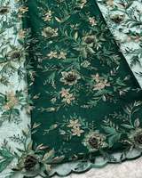 Tissu brodé malté, tissu brodé en gros, tissu dentelle, tissu à sequins, tissu pour vêtements, tissu pour confection, approvisionnement mondial à l'exportation