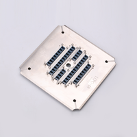 Machine de polissage de fibres optiques LC à 50 ports PC-50 avec fixation pour connecteur LC, assemblage de câbles à fibres optiques FTTH FTTB FTTC
