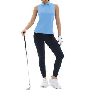 Débardeurs de sport personnalisés avec logo pour femmes, débardeur de yoga sans manches à demi-zip, vêtements de sport décontractés, gilet de yoga taille haute pour femmes - Product Image 1