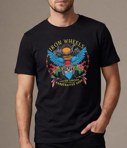 Camiseta de Hombre con Logotipo Personalizado, 100% Algodón, Lavado Ácido, Diseño Gráfico Vintage, Manga Corta, Fabricante Mayorista - Product Image 5