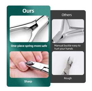 Juego Profesional de Herramientas de Manicura y Pedicura, Cortacutículas y Empujador de Cutículas, Acero Inoxidable de Alta Calidad, Herramientas de Belleza con Marca Personalizada - Product Image 4