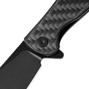 Cuchillos Plegables para Exteriores con Hoja Ancha Negra, Mango Ergonómico de Varias Capas y Diseño Práctico para Llevar en el Bolsillo, para Uso Diario - Product Image 4
