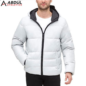 Trendy <b>Men</b> Puffer Winter <b>Jacket</b> <b>Lightweight</b> Durable Material Warm Design Perfect <b>For</b> Winter Daily Wear Street Fashion - Product Image 1