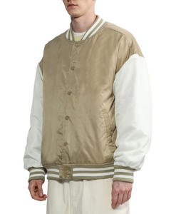 Veste universitaire en satin personnalisée unisexe 2024, veste de cyclisme pour homme taille XL, col à capuche, tissu tissé d'hiver, couleurs personnalisables - Product Image 6