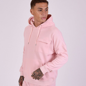 Acid Washed Custom Heavyweight Cotton Hoodie and <b>Sweatpants</b> <b>Set</b> 2 Pieces Blank Vintage Sweatsuits Tracksuits for Men - Product Image 5