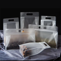 Emballage plastique OEM/ODM sur mesure, design et couleurs modernes, sacs scellés sur 8 côtés, refermables, haute barrière alimentaire avec fermeture éclair.