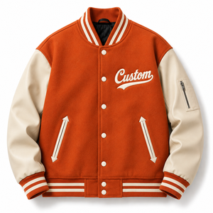 Men's Fashion Letterman <b>Jacket</b> Premium Casual Bomber Outerwear for Modern Style - Product Image 2
