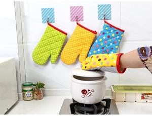 Gants de four en coton résistants aux hautes températures, sûrs et confortables, avec prise en main optimale, niveau de protection ANSI/ISEA 4, trou pour le pouce, logo personnalisé - Product Image 5