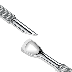 Professional High Quality Russian Style Nail <b>Cuticle</b> Pusher Double-head Horseshoe Stainless Steel Manicure <b>Tools</b> Set Non-slip - Product Image 2