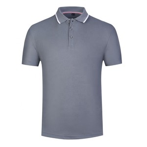 Polo de Manga Corta para Hombre, Color Verde Oscuro, Algodón Piqué, Casual, Transpirable, Corte Regular, Diseño con Botones, Color Sólido, Estilo Tejido - Product Image 2