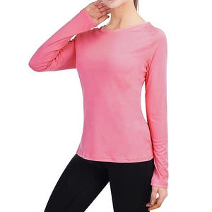 Chemises de pêche à manches longues pour femmes 2026 UPF 50 Anti-bactériennes Légères Respirantes Grandes Tailles Logo Personnalisé Soie 100% - Product Image 2