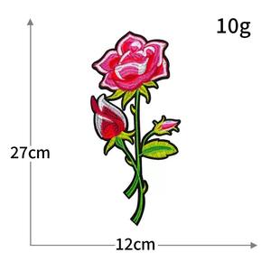 Écussons brodés thermocollants personnalisés de haute qualité pour vêtements et chapeaux, badges logo en chenille à coudre, usine de vente en gros OEM ODM - Product Image 2