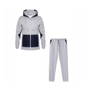 Heavyweight Winter Men Tracksuit with Front Zip <b>Jacket</b> & Tapered Pants Breathable Casual Wear for <b>Running</b>/Early Morning Workouts - Product Image 6