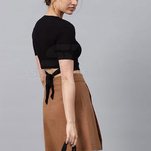 Top Corto Casual para Mujer, Tela Ligera, Cómodo para Uso Diario, Ajuste Cómodo - Product Image 4