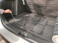 Meistverkaufte 4 Mil Klebende PE-Schutzfolie Weich Feuchtigkeitsbeständig Blasformung für Auto-Teppichschutz