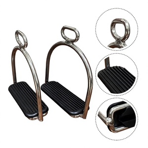Estribos de Acero Inoxidable para Montar a Caballo, Antideslizantes, de Seguridad Ecuestre, para Exteriores - Product Image 5