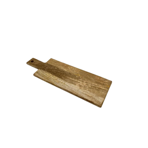 Planche à découper en bambou, forme rectangulaire, avec poignée, pour usage en cuisine, planche à découper artisanale pour salades et viandes, en solde - Product Image 6