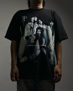 2026 <b>Men's</b> Oversize Heavy Vintage T-<b>Shirt</b> With DTG Graph Printing Acid Wash 100% Cotton Unisex Microfiber T <b>Shirt</b> for <b>Men</b> - Product Image 1