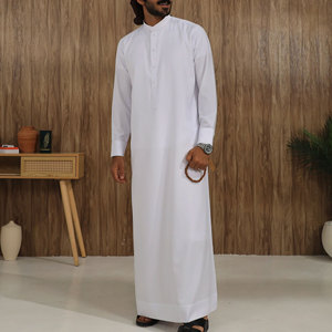 OEM <b>Thobe</b> Manufacturer Long Sleeve Islamic Garment Designed for Daily Wear and Private Label Production - Product Image 5