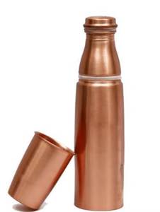 Botella de Agua al Vacío de Cobre Dr.WaterR, Diseño Minimalista Aislado para Senderismo al Aire Libre, 17 cm - Product Image 3