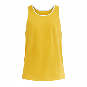 Custom PASUXI Casual Quick Dry Moisture Wicking Fitness <b>Stringer</b> Tank Top <b>Men's</b> Gym Workout Singlet Breathable Running <b>Vest</b> - Product Image 6