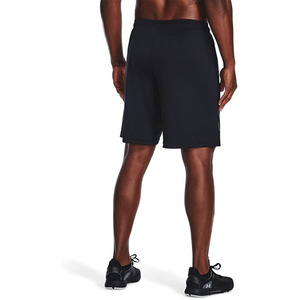 Pantalones cortos deportivos para hombre, pantalones cortos de gimnasio de punto con cintura elástica, pantalones cortos ligeros para entrenamiento - Product Image 2