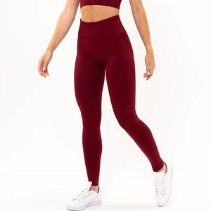 Leggings de yoga pour femmes en tissu doux de qualité supérieure, élastiques, imperméables, taille haute, pour l'exercice, vente en gros - Product Image 2