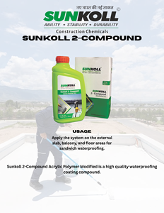 Revestimiento Impermeable de 2 Componentes, Agente Impermeabilizante para Techos y Paredes Exteriores, Sellador Líquido Invisible, Repelente de Agua Anti-Fugas para el Hogar - Product Image 2