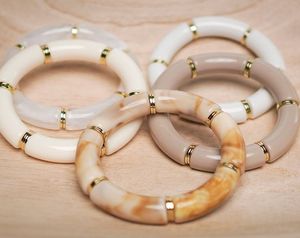 Eco-friendly Handcrafted Premium Resin Bangle <b>Bracelet</b> Collection for Women Trendy Geometric <b>Crystal</b> Rhinestone Jewelry Supplier - Product Image 2