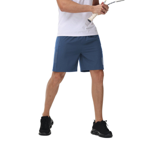 Shorts de sport pour hommes personnalisés de haute qualité avec logo personnalisé, respirants, à motif uni, poches zippées, écologiques, pour la course à pied - Product Image 2